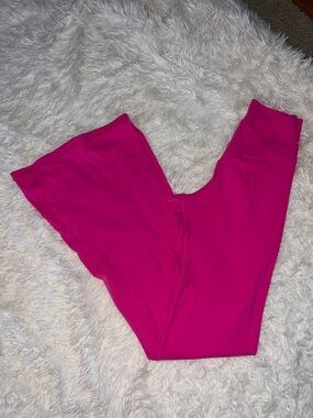Bright Fuchsia Leggings - Vibrant Pink Activewear